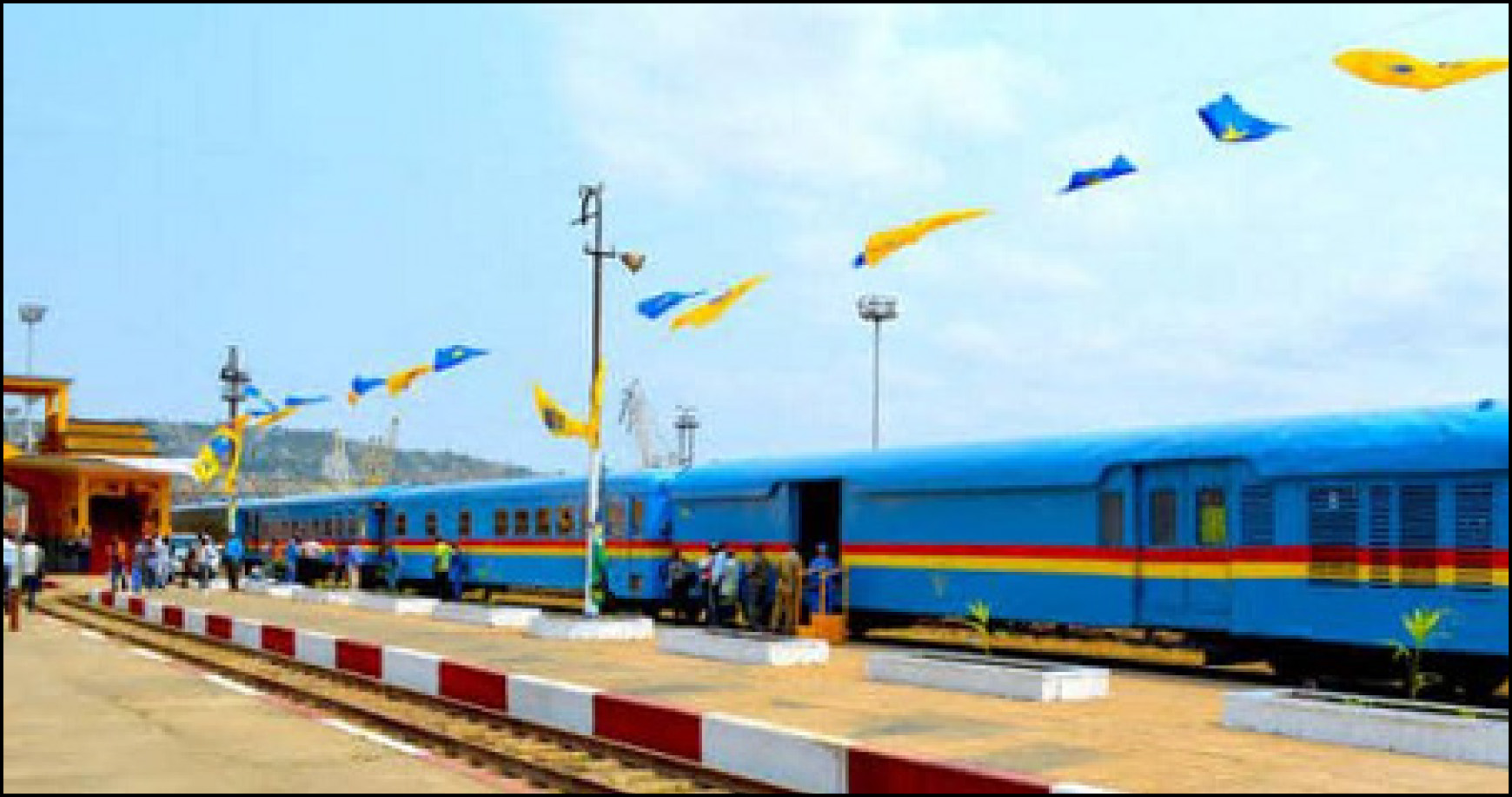 Un train de l’ONATRA
