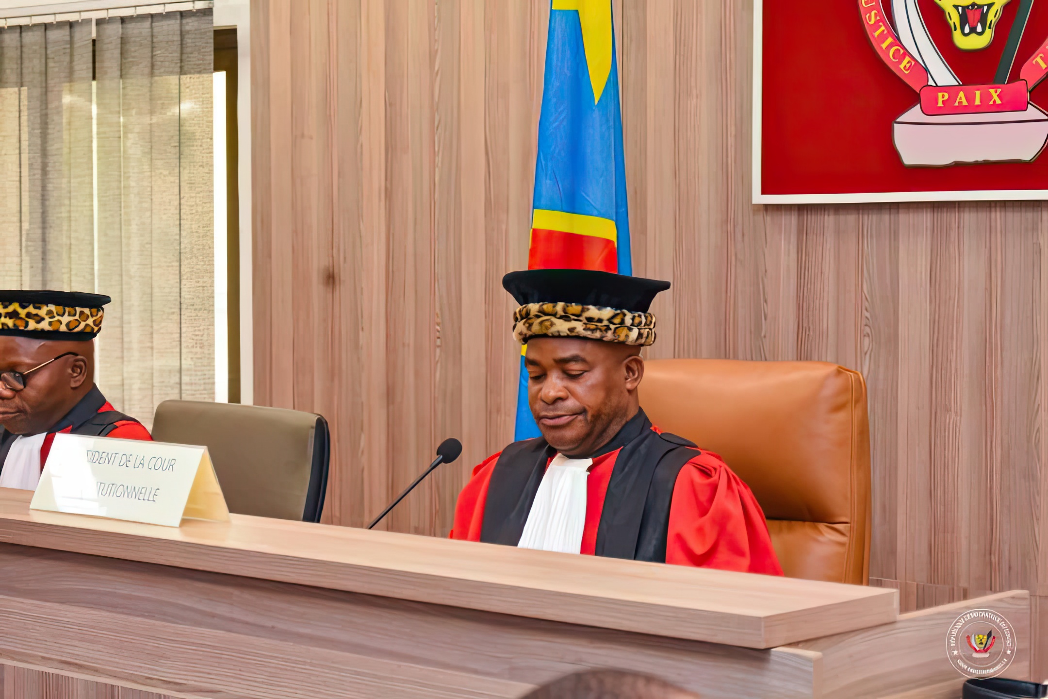 Dieudonné Kamuleta, président de la Cour constitutionnelle.