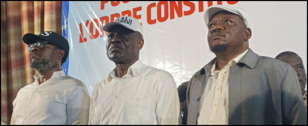 D. Sessanga, M. Fayulu et J-M. Kabund 
