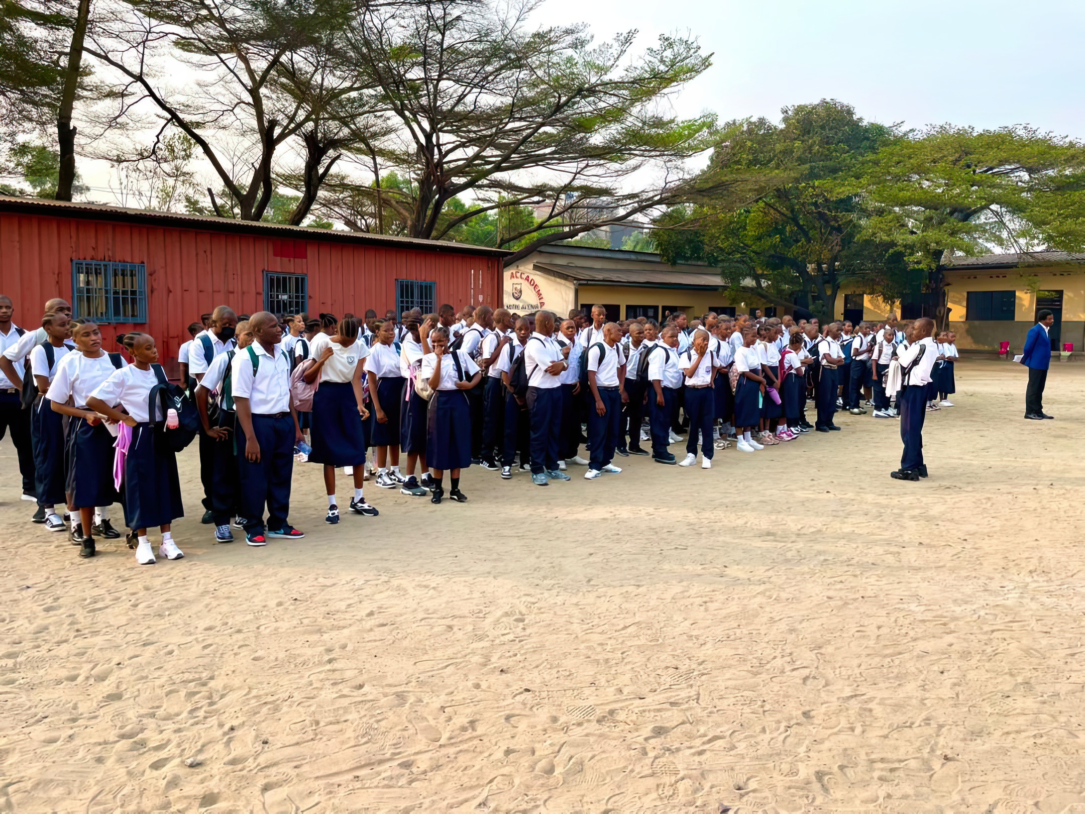 Une école secondaire de Kinshasa le 02 septembre
