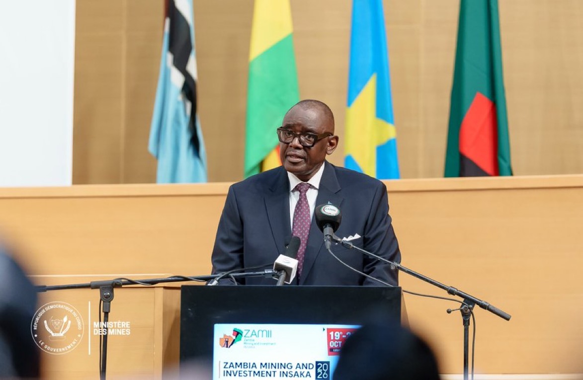 Le ministre des Mines Louis Watum