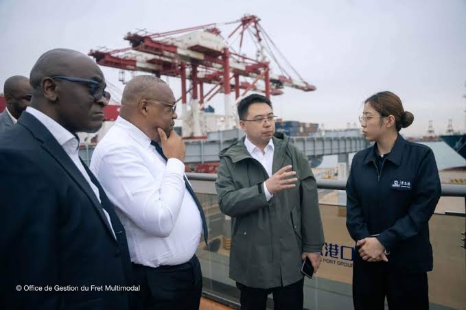 Olivier Tshibola, DG de l’OGEFREM en Chine