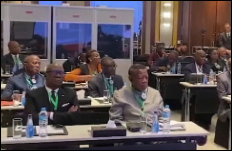 Le PCA de LMC SA Lambert Mende au Forum Afrique des PCA au Caire.